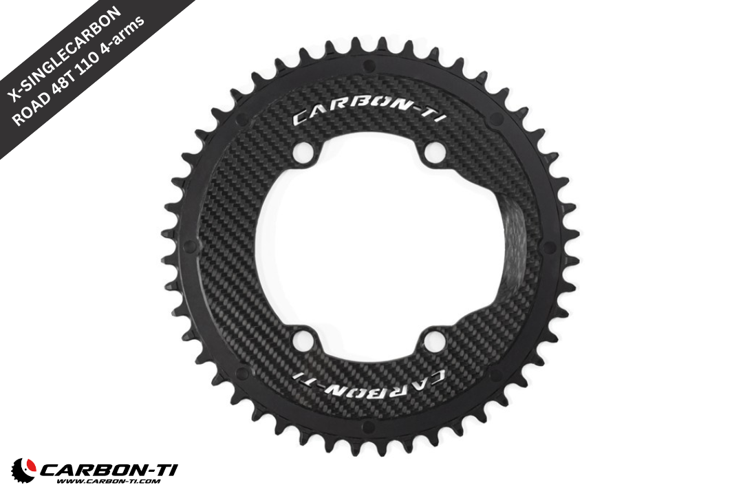 Carbon-Ti X-SingleCarbon Road 1x Chainring