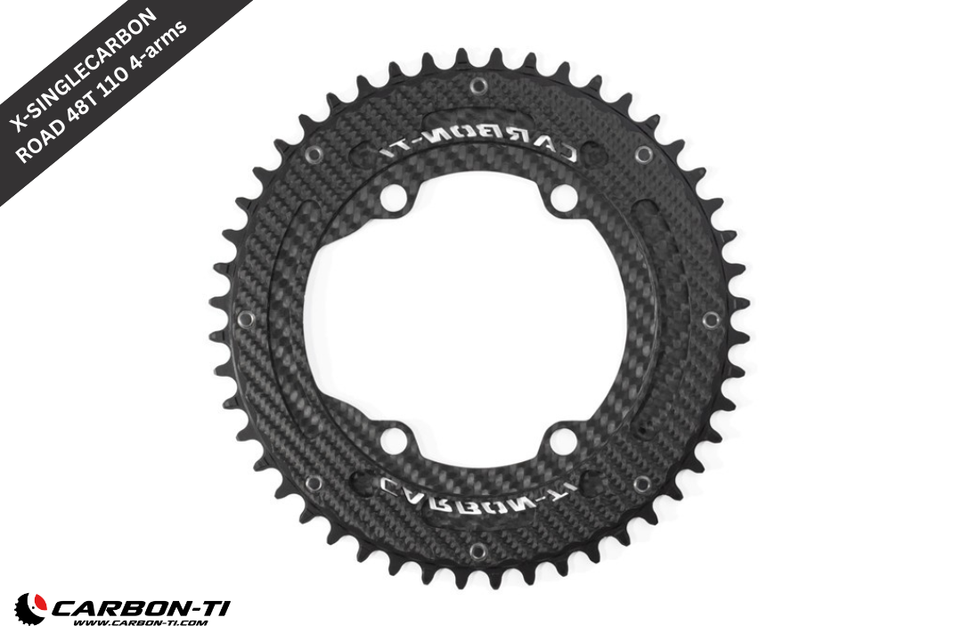 Carbon-Ti X-SingleCarbon Road 1x Chainring