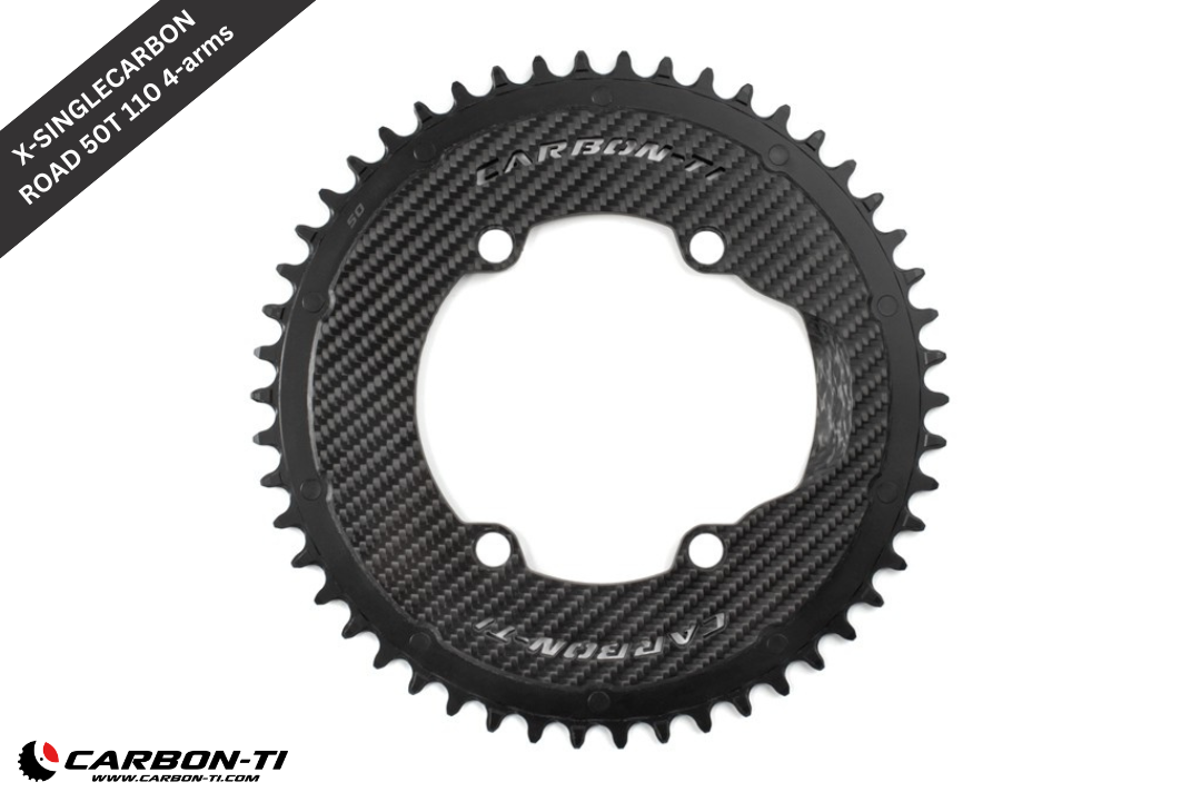 Carbon-Ti X-SingleCarbon Road 1x Chainring