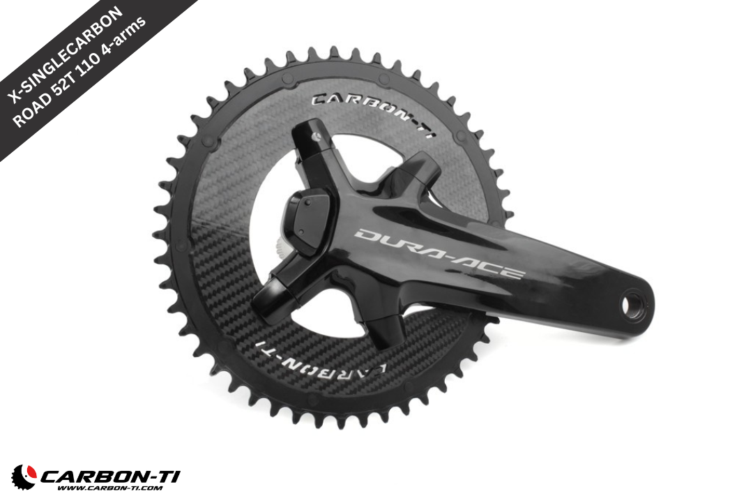 Carbon-Ti X-SingleCarbon Road 1x Chainring
