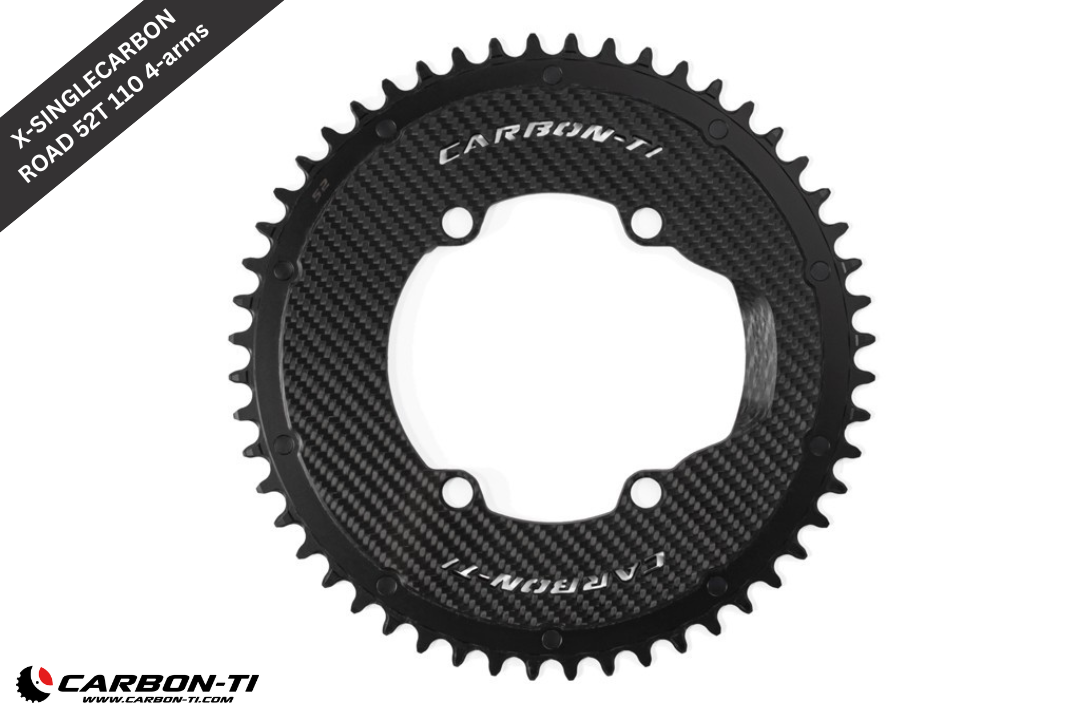 Carbon-Ti X-SingleCarbon Road 1x Chainring