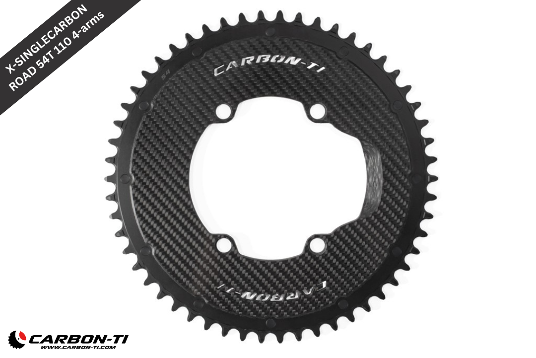 Carbon-Ti X-SingleCarbon Road 1x Chainring