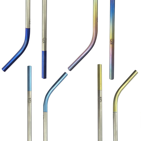 Silca Titanium Straw Set