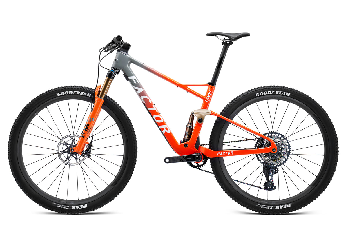 Factor LANDO XC - Frameset - Tribute Orange