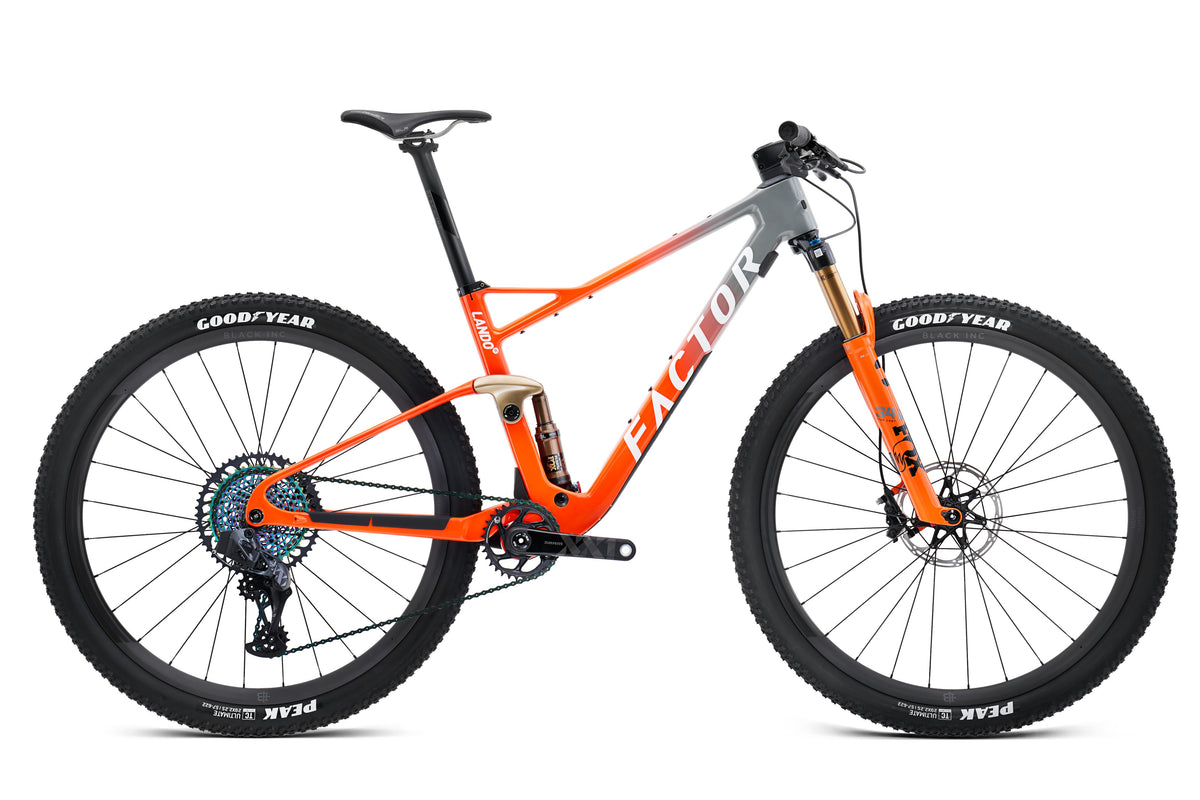 Factor LANDO XC - Frameset - Tribute Orange