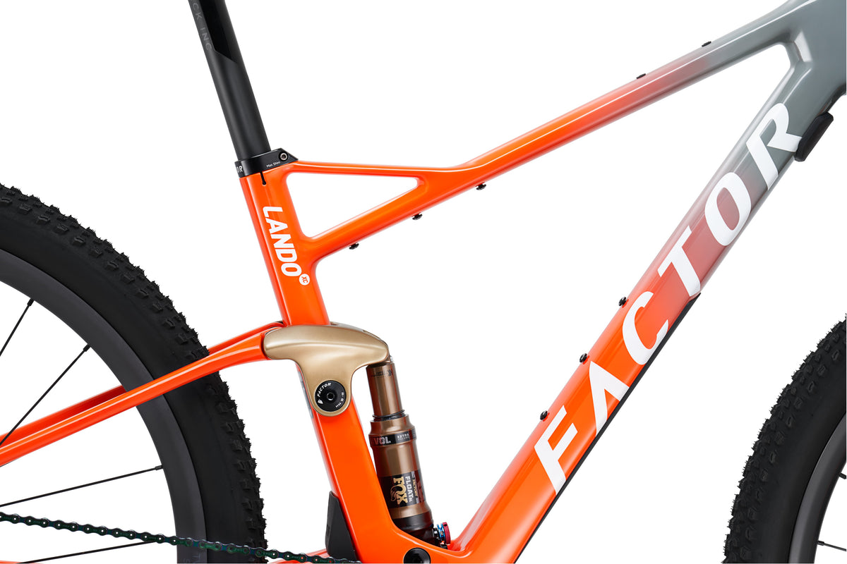Factor LANDO XC - Frameset - Tribute Orange