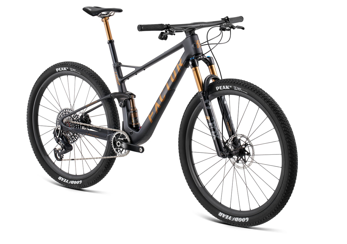 Factor LANDO XC - Frameset - Onyx / Radiant Copper