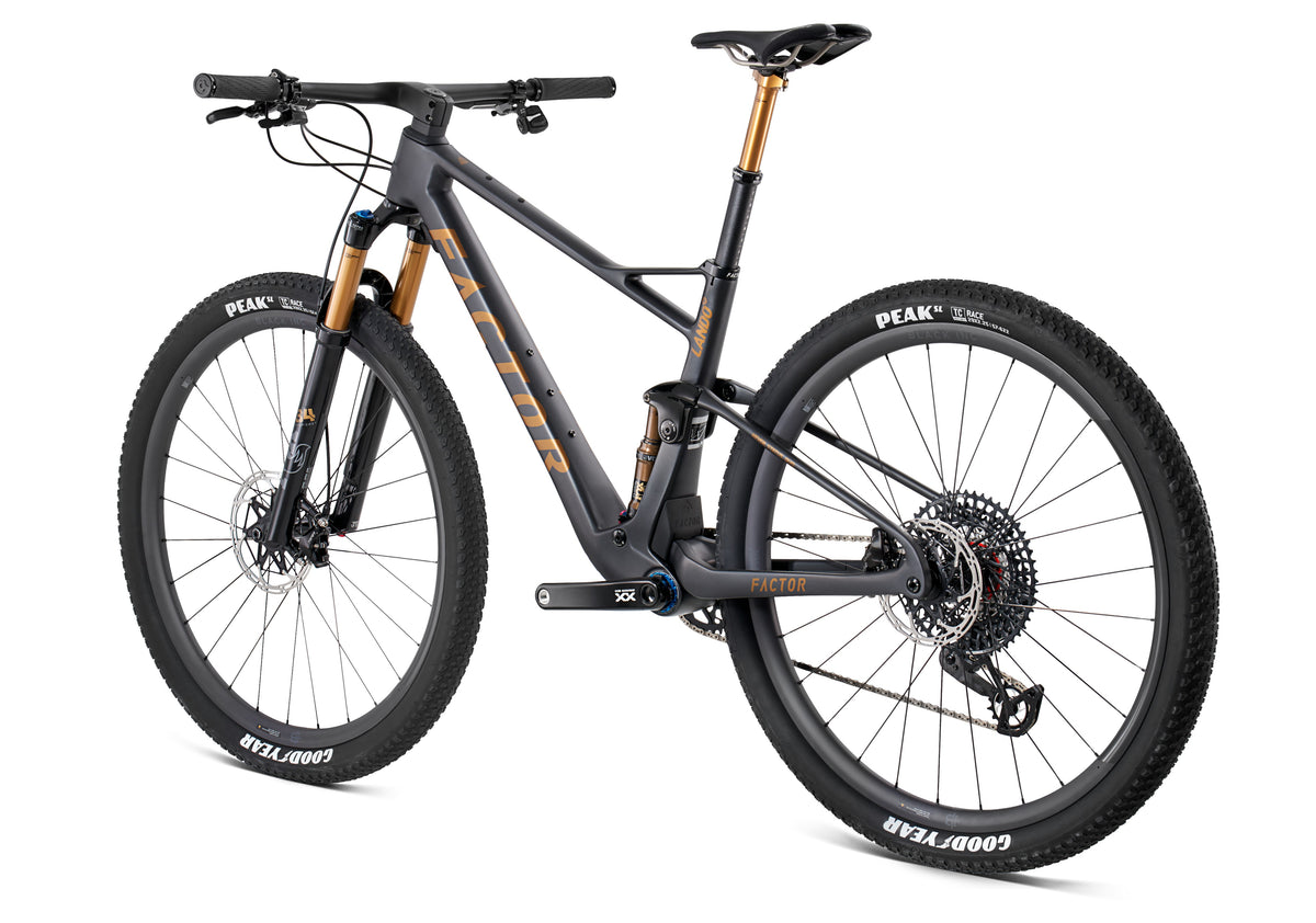 Factor LANDO XC - Frameset - Onyx / Radiant Copper