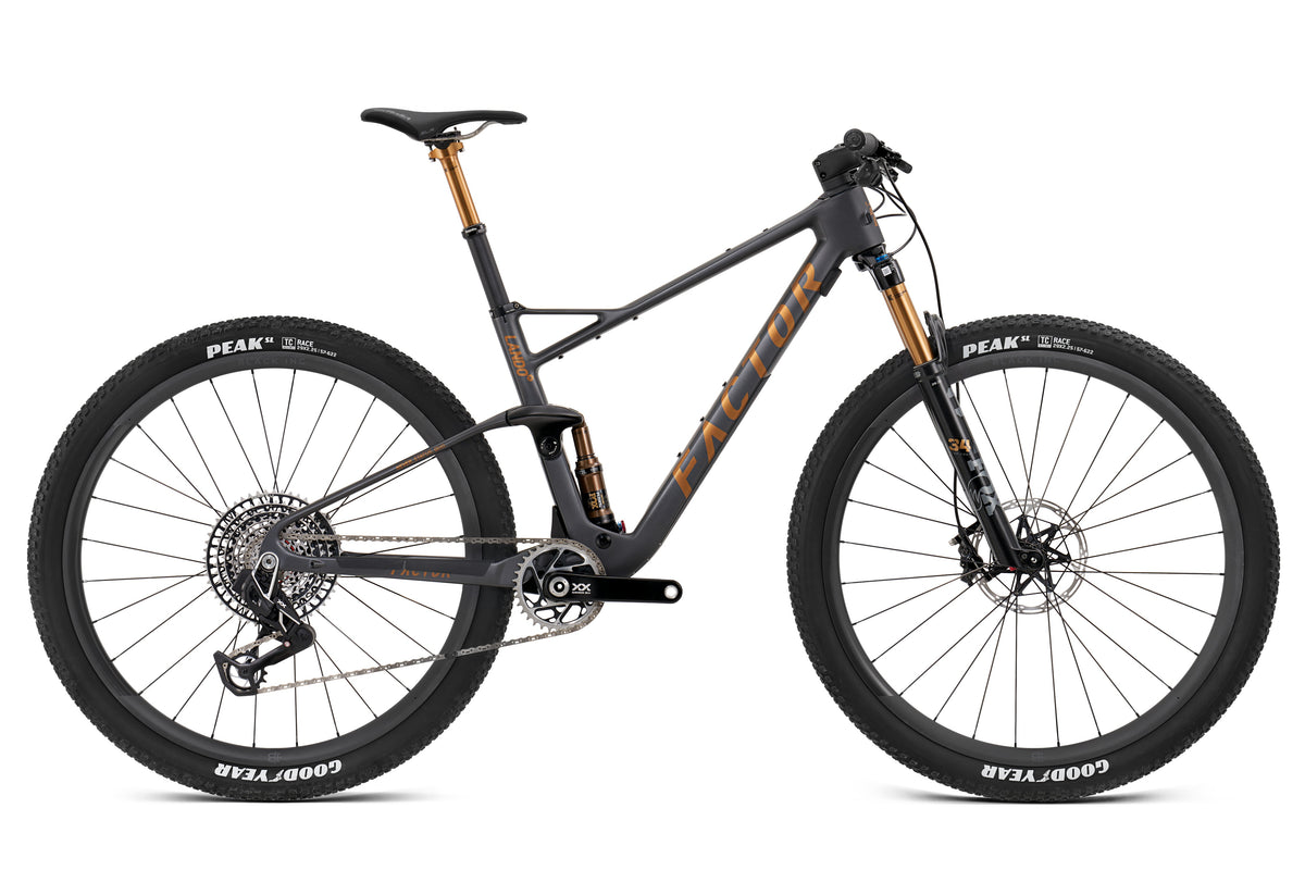 Factor LANDO XC - Frameset - Onyx / Radiant Copper