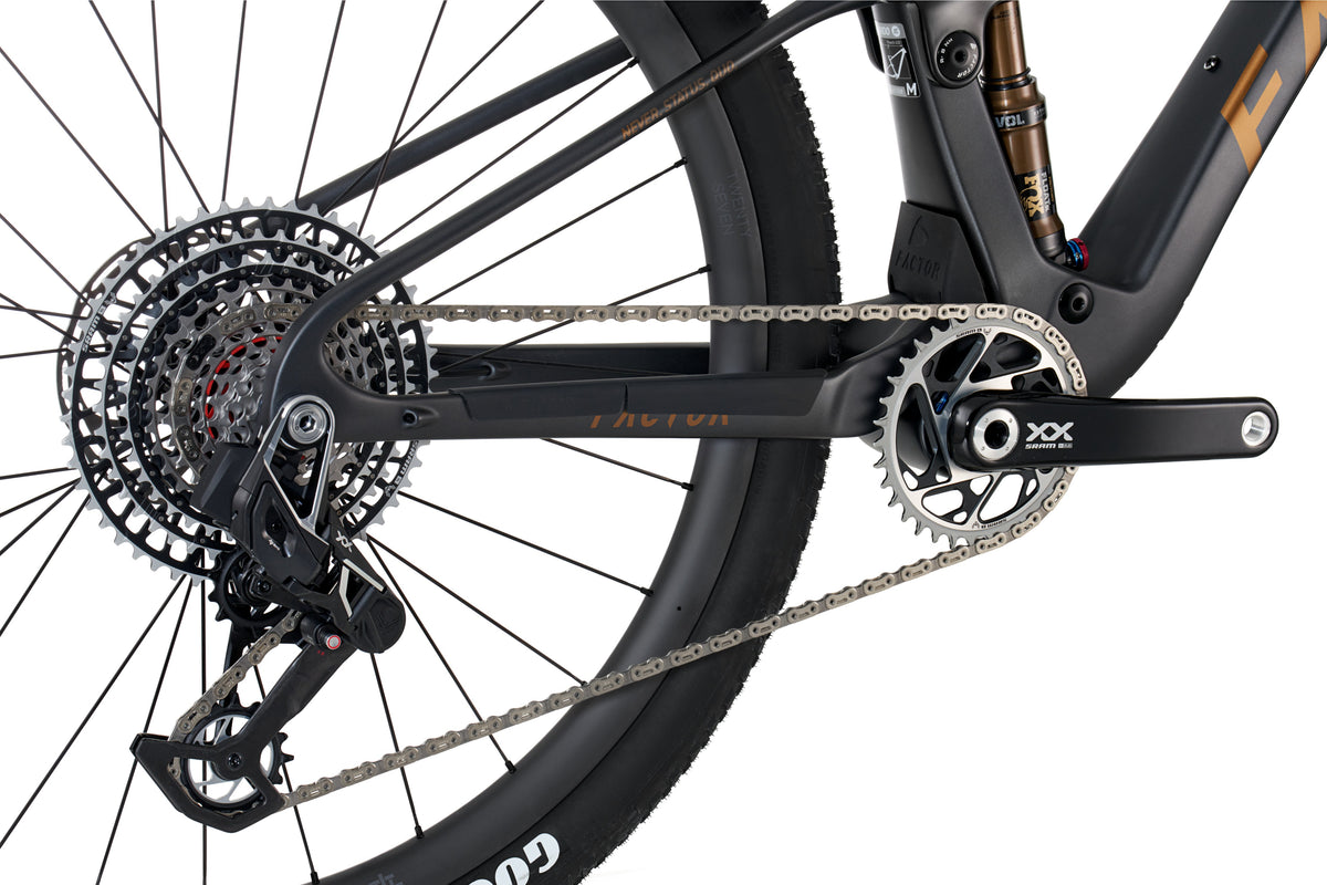 Factor LANDO XC - Frameset - Onyx / Radiant Copper