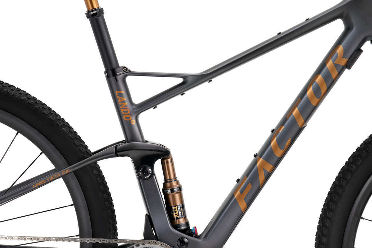 Factor LANDO XC - Frameset - Onyx / Radiant Copper