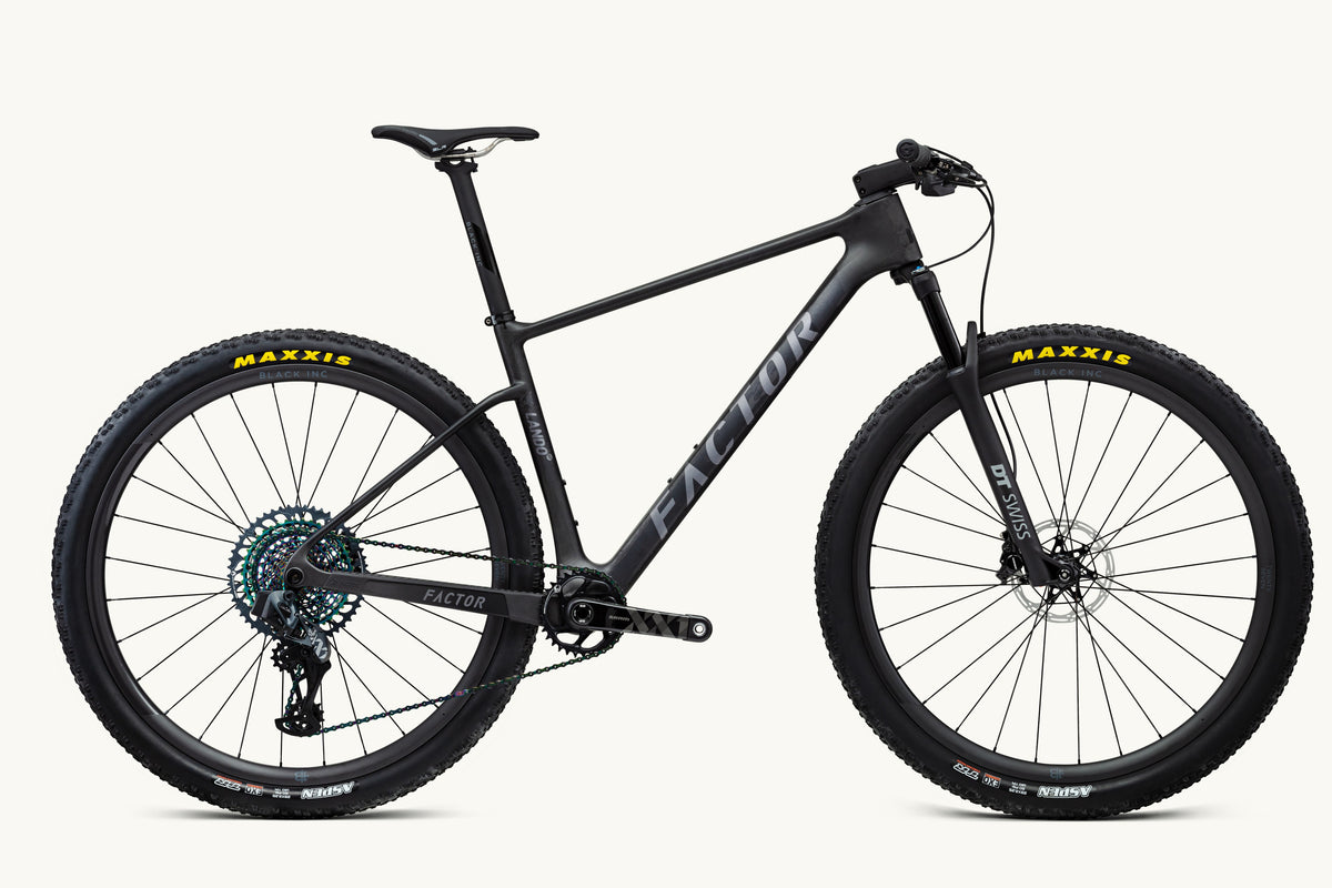 Factor LANDO HT - Frameset - Naked Carbon