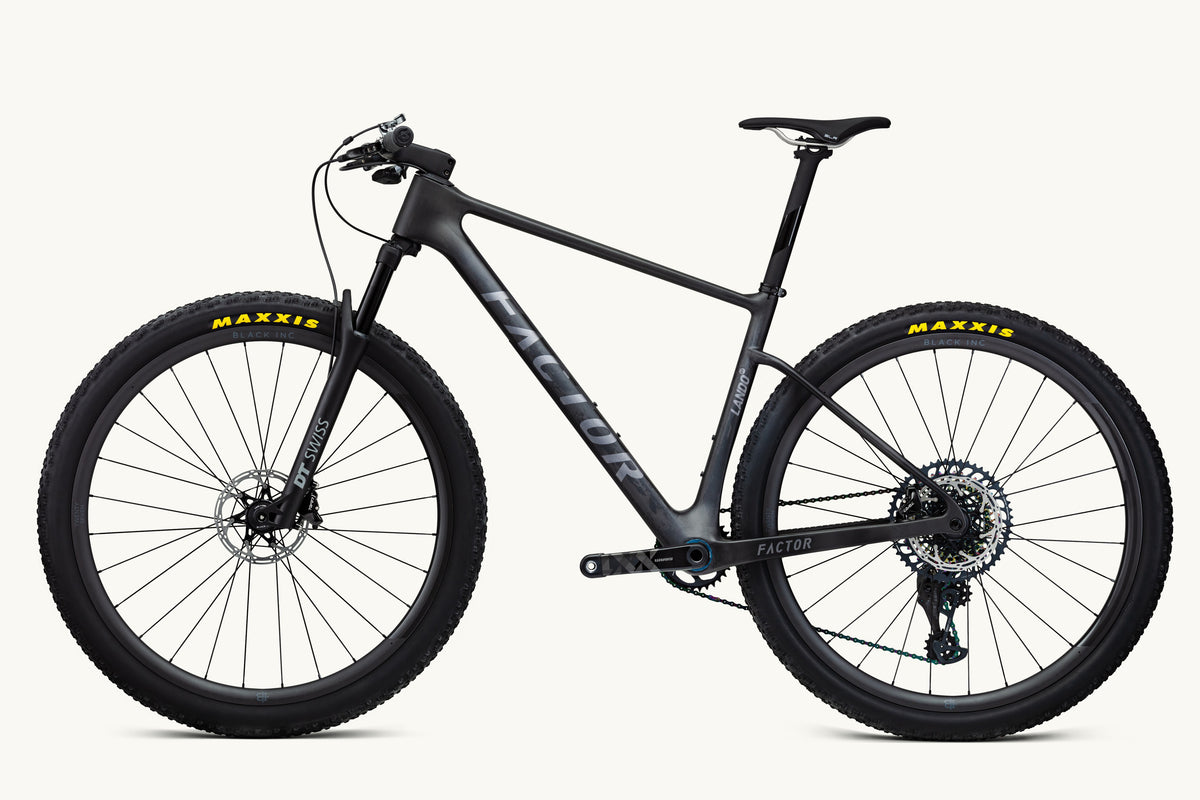 Factor LANDO HT - Frameset - Naked Carbon