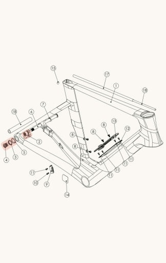 Factor Standard UDH With Mini UDH 4.5MM Spacer Ring